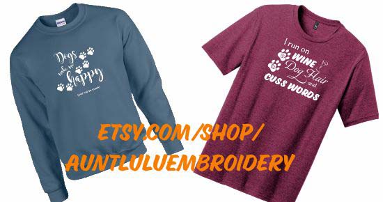 humorous dog shirts